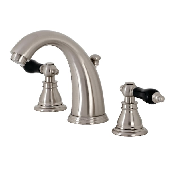 KB988AKL Duchess Widespread Bathroom Faucet W/ Plastic Pop-Up, Nickel